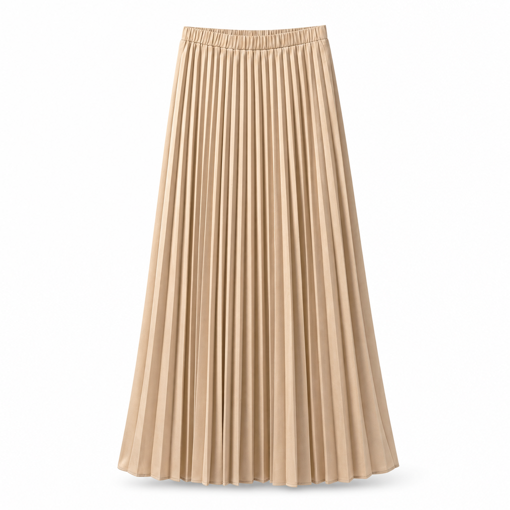 Plisse skirt